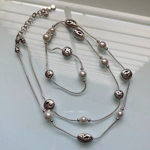 Brighton | Contempo Pearl Long Necklace